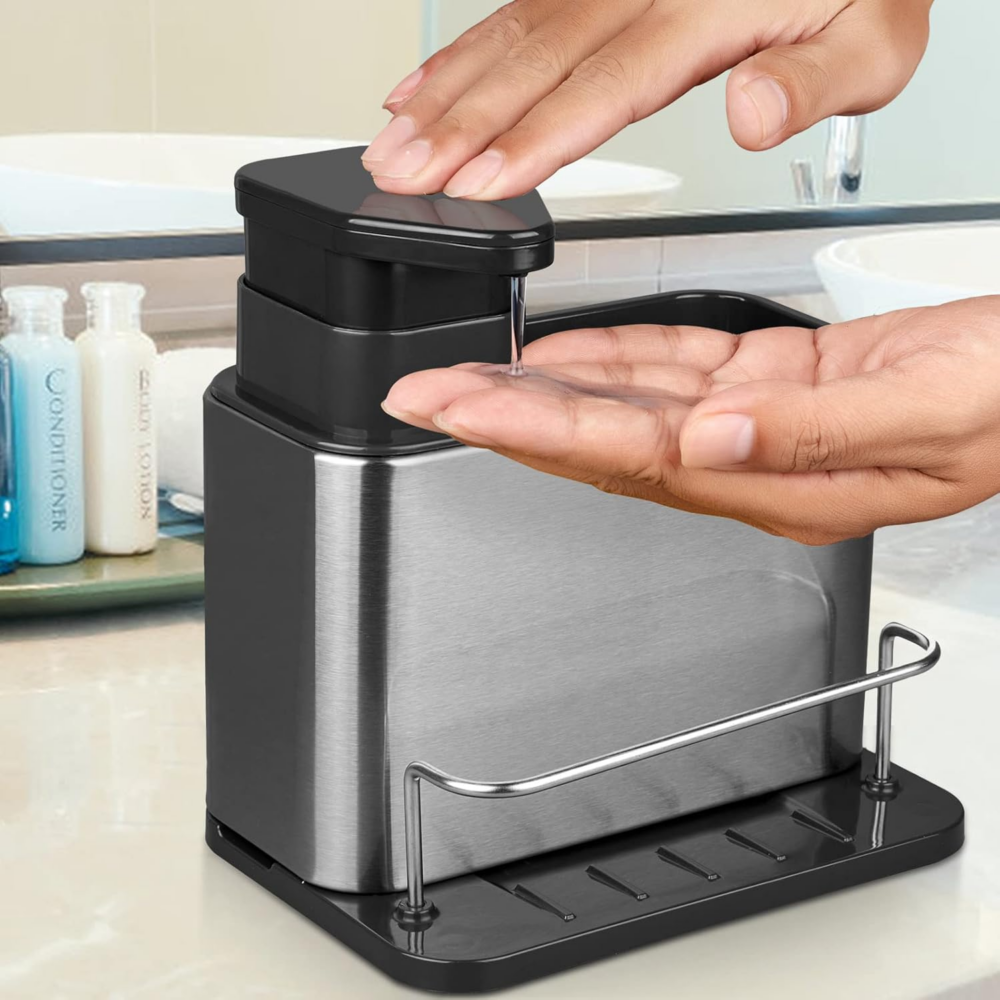 Dispensador de jabón 3 en 1