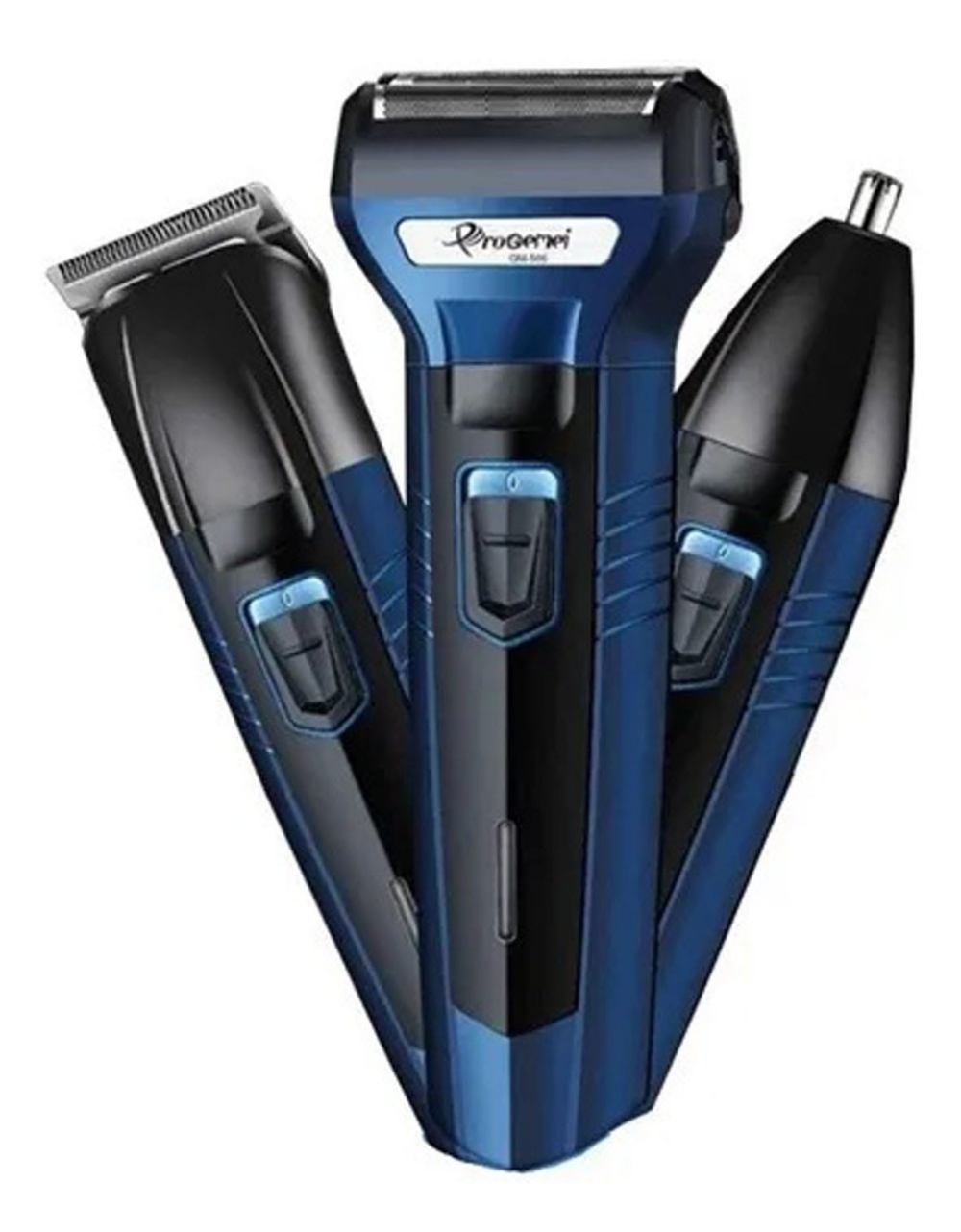 Máquina de afeitar recargable 3 en 1