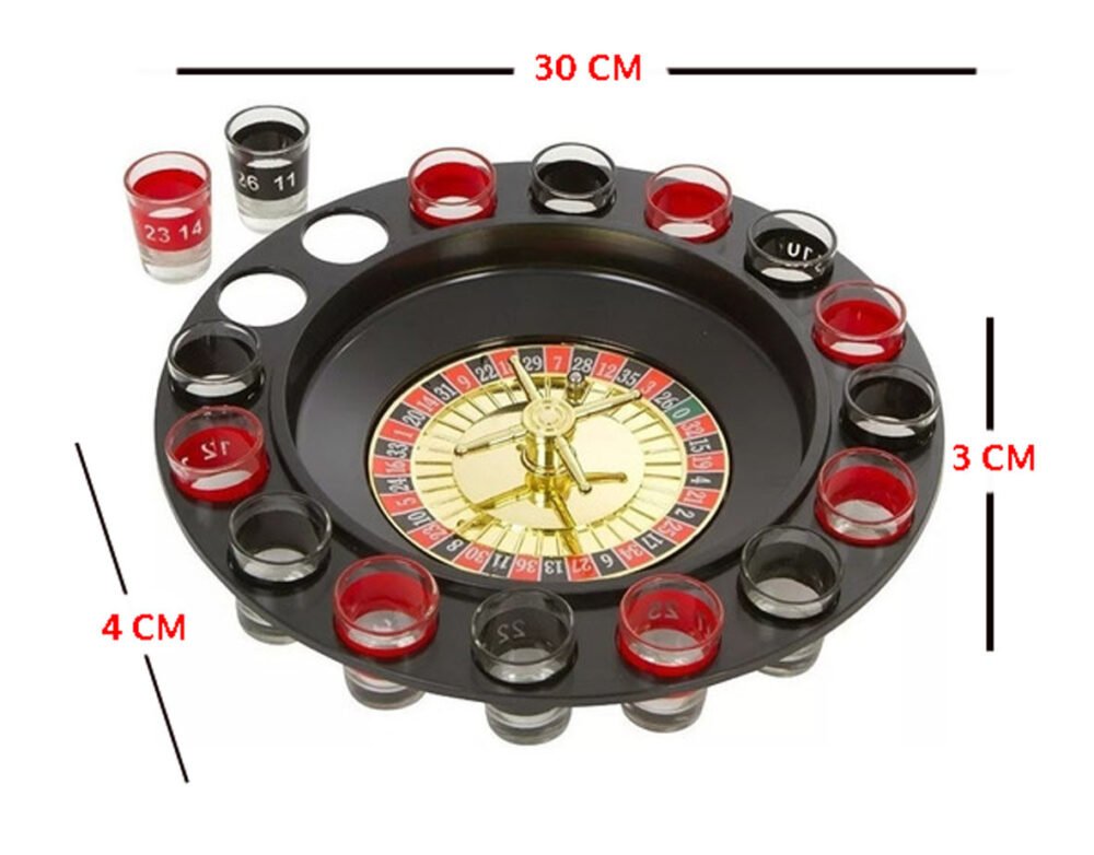 Ruleta de tragos shots con copas jugar - Image 2
