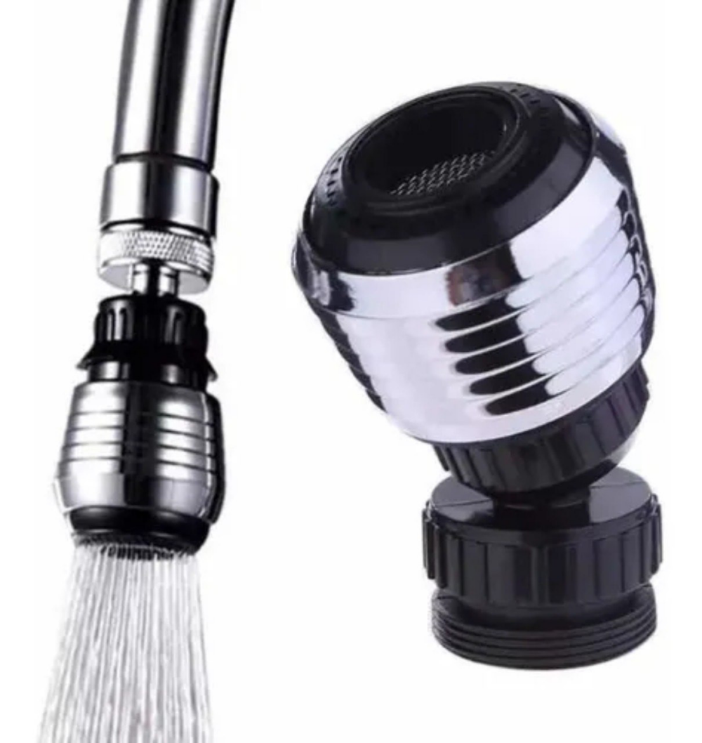Grifo cocina baño 360g giratorio ahorro