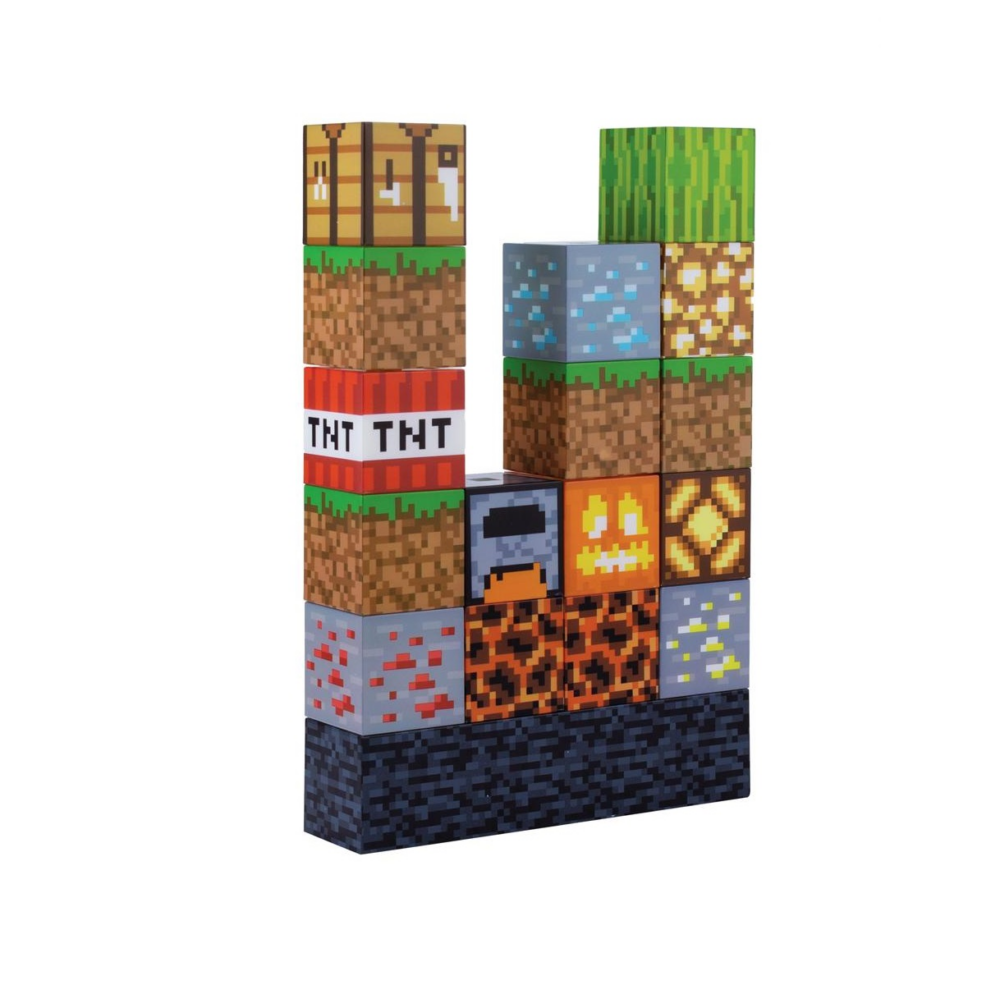 Lámpara bloque Minecraft block building