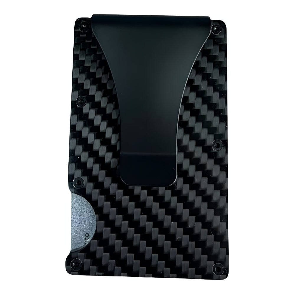 Billetera Tarjetero Hombre Premium Fibra