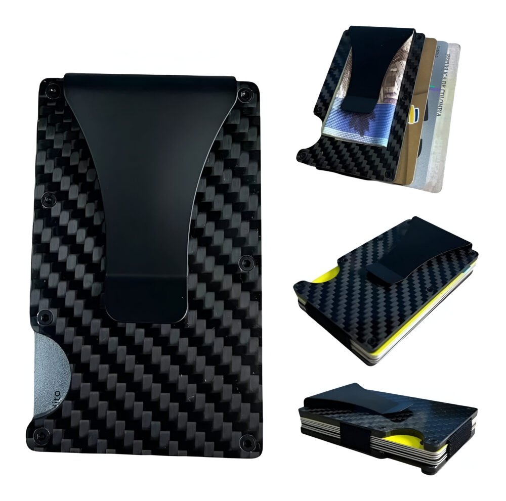 Billetera Tarjetero Hombre Premium Fibra - Image 4