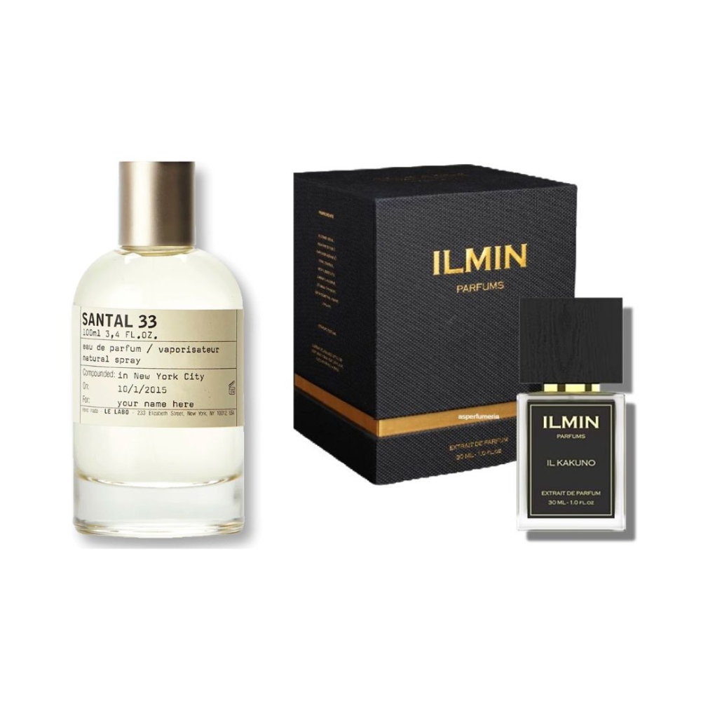 Perfumes 1.1 Santal 33 e Ilmin Kakuno Estuche