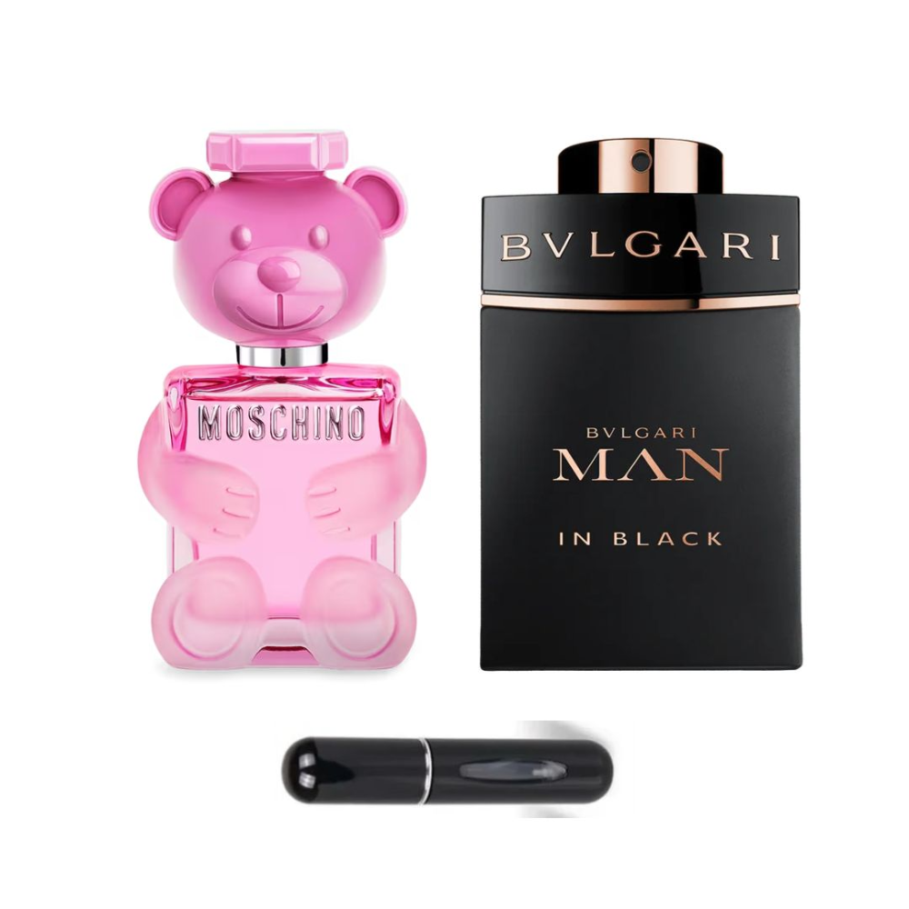 Perfumes 1.1 Toy 2 Bubble Gum y Man In Black