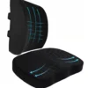 Cojín soporte lumbar y asiento ortopédico silla